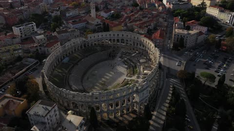 Amphitheater monument pula amphitheater