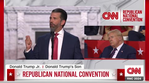 Trump's son and granddaughter speak at RNC