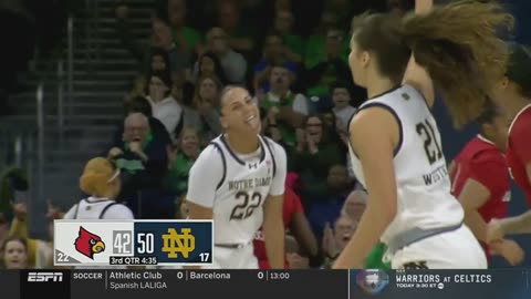 Anna DeWolfe and Maddy Westbeld shine! Notre Dame vs. Pittsburgh NCAAWBB