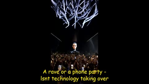 A RAVE OR A PHONE PARTY? MERGING REALITIES