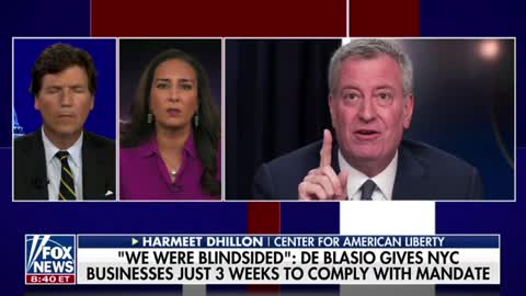 Harmeet Dhillon on whether de Blasio's vaccine mandate would hold up in court