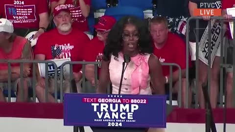 Black Activist Slams Kamala Harris At Trump Rally: 'She's Only Black When It's Time To Get Elected!'