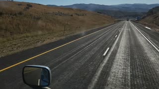 Dashcam Utah mountains