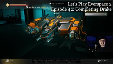 Completing Drake - Everspace 2 Episode 42 - Lunch Stream and Chill