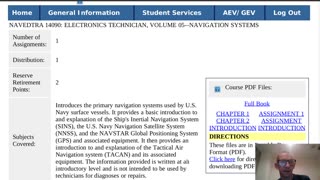 Summary of NAVEDTRA 14090 - Electronics Technician (ET), Volume 05--Navigation Systems