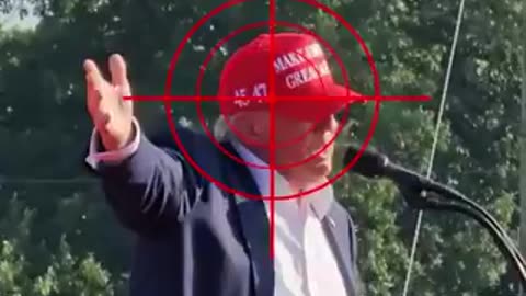 NEW FOOTAGE SHOWS TRUMP DODGED PERFECTLY AIMED SHOT