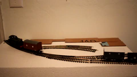First Operation Test - GWR OO Layout