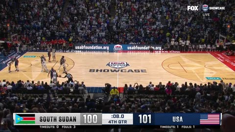 United States vs. South Sudan Full Game Highlights _ USA Basketball Showcase