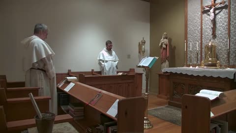 Vespers with the Dominican Friars from their chapel in St. Patrick Priory, March 9, 2021