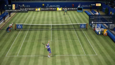 Matchpoint Tennis Championships First Online Match PS5