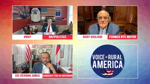 America's Mayor Rudy Giuliani joins Vernon Jones to talk about Georgia