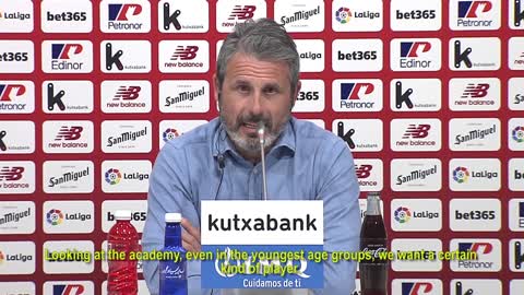 Athletic Bilbao sporting director Rafa Alkorta on identifying Marcelino as ideal coach