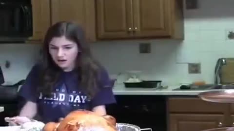 Turkey Dinner Prank - Very Funny #rumbletakeover