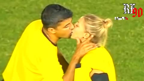 Funny videos of female soccer referees. I think you'll like it, you have to see it.