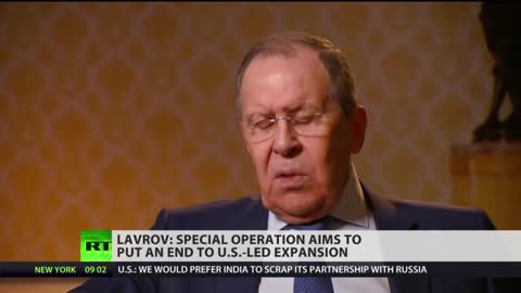 Military operation aims to put end to US domination - Russian FM Lavrov