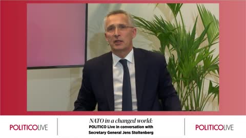 NATO Secretary General, online conversation with POLITICO, 22 JUN 2022