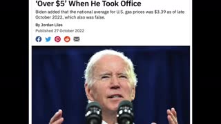 Biden reduces gas prices. caught in 4k