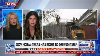I'll Drive Razor Wire To The Texas War Zone - Governor Kristi Noem