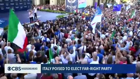 Propaganda Campaign Begins As Italy Elects Right Wing Populist & First Female Prime Minister