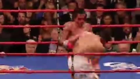 Manny Pacquiao and Eric Morales fight