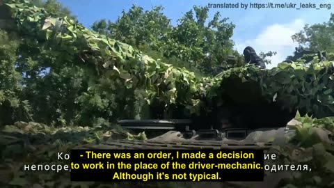 The crew of the Russian tank that destroyed eight armored vehicles of the Armed Forces of Ukraine