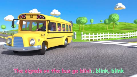 Wheels on the Bus | CoComelon Nursery Rhymes Kids Songs