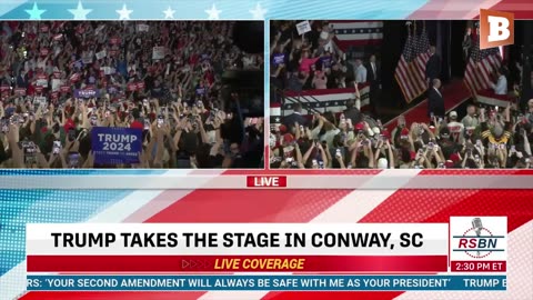 LIVE: Donald Trump Delivering Remarks in Conway, SC...