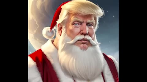 Donald Trump sings his own version of All I want for Christmas