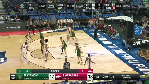 3-17-22 - Arkansas vs Vermont