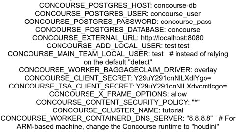 Concourse Worker fails to create containers