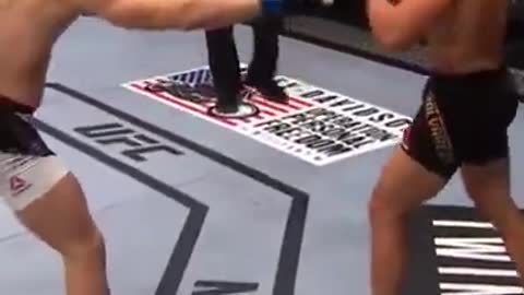 Conor McGregor vs Eddie Alvarez KO UFC Doppel Champ