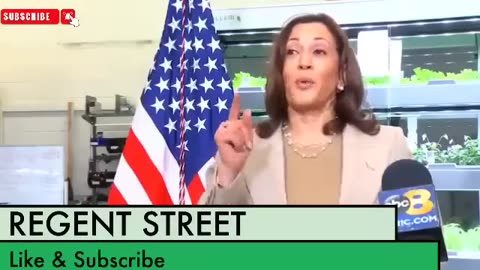 Regent Street - VP Kamala Harris Proves she's a SHXTHEAD in front of LIVE TV!!!