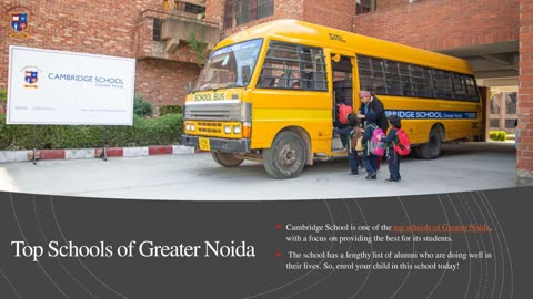 Top Schools of Greater Noida