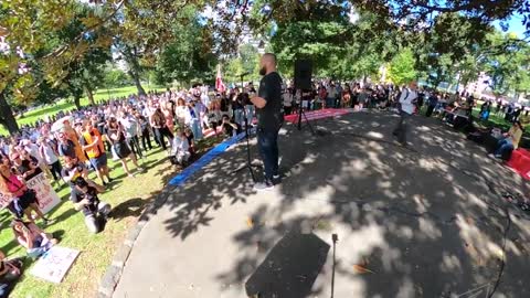 My speech at the Melbourne Freedom Rally