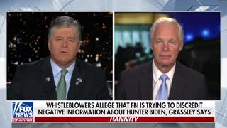 Sen. Johnson demands answers after Hunter Biden FBI 'whistleblowers' come forward