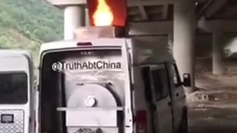 Can anyone tell me why Chinese authorities need a mobile incinerator?