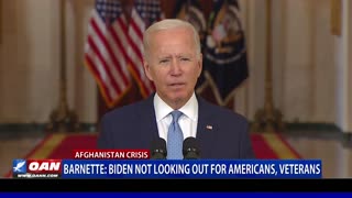 Pa. Senate candidate Barnette: Biden not looking out for Americans, veterans