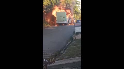 Traffic attacks in the city of Manaus Brazil