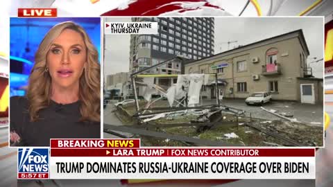 Fox & Friends First Feb 25 2022 Lara Trump rips media for blaming Putin’s invasion
