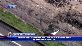 High Speed (100MPH+) Police Pursuit of BMW, Armed Homicide Suspects