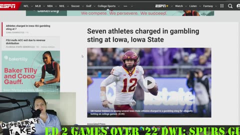 Morning Sports Talk: Iowa & Iowa St. Players Caught For Gambling, More to Come in College?