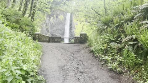 Trailhead + Lower Latourell Falls – Columbia River Gorge National Scenic Area – Oregon – 4K