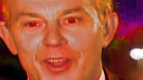 Reptilian Tony Blair, Former Uk Prime Minister - Frequency Fence