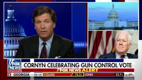 Tucker Blasts Senate Republicans Who Pass Gun Control Bill