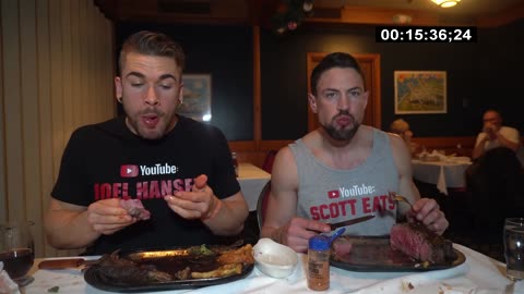 WORLD FAMOUS 72oz STEAK CHALLENGE | Man Vs Food Challenge At Sayler's In Portland Oregon!