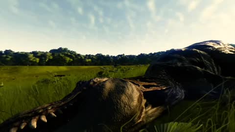 VR 360 EXPERIENCE... JURASSIC WORLD EVOLUTION VR DINOSAUR 4K virtual