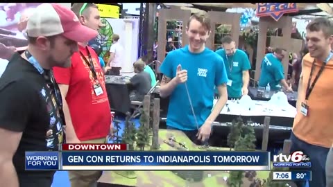 July 31, 2019 - Indy Prepares for 70,000 Gen Con Attendees