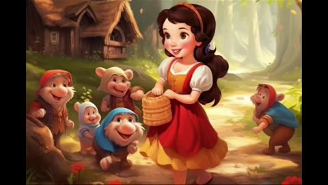Story of Snow White / Disney cartoons for kids /Bedtime stories/ Poem rhyme for baby /Disney