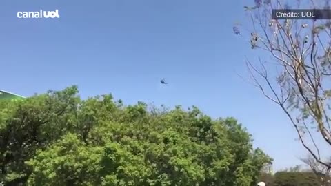 BRAZIL LIVE: Bolsonaro takes a helicopter flight in Brasilia and protesters wave