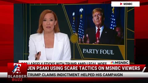 Jen Psaki Using Scare Tactics On MSNBC Viewers